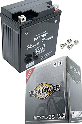 メガパワー バイクバッテリー PCX125 型式 JF56 / JF81 MTX7L-BS メンテナンスフリー 充電済み